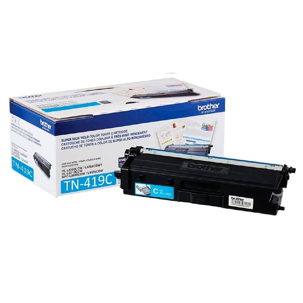 Toner Brother TN-419C Ciano Extra Rendimento - Impressorajato